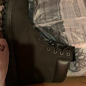 Black Timberland Boots